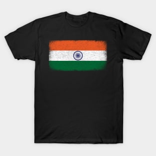 India Flag Vintage T-Shirt